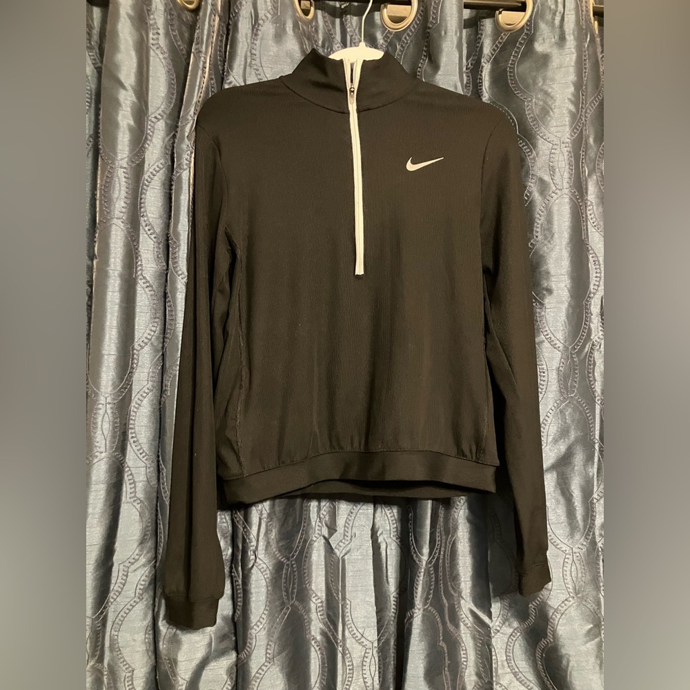 Nike Element Running 1/2 Zip Mid Layer Top Women size small